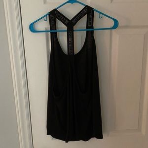 Black VS tank top